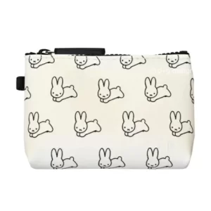 p+g design Nuu Small Miffy Zipper Case White