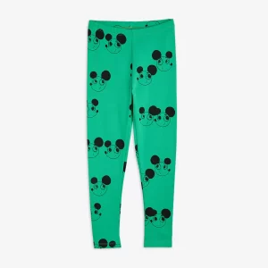 Mini Rodini SS24 Leggings Ritzrats AOP Green