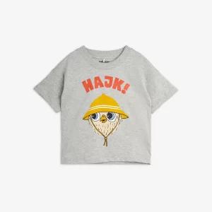 Mini Rodini SS24 T-Shirt Hike Grey Marle