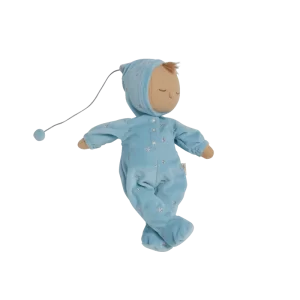 Olli Ella Lullaby Dozy Dinkums Doll - Leo Baby Blue