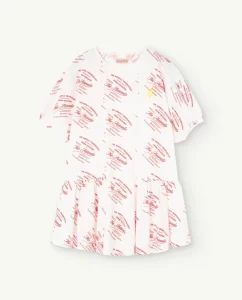 The Animal Observatory SS24 Kids Walrus Dress White