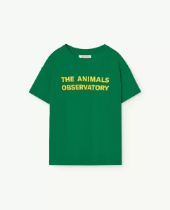 The Animal Observatory Kids Orion T-Shirt Green