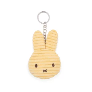 Miffy Keychain Flat Corduroy Buttercream 10cm