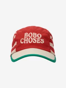 Bobo Choses SS24 Bobo Choses Red Stripes Cap