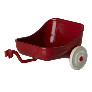 Maileg Tricycle Trailer Mouse Red