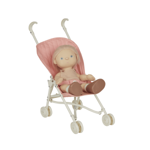 Olli Ella Sollie Doll Stroller - Rose