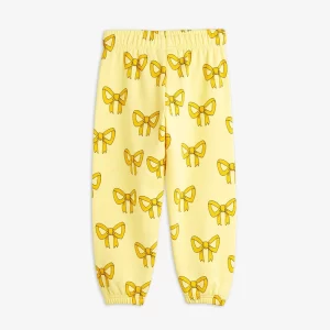 Mini Rodini AW24 Bow Sweatpants Yellow