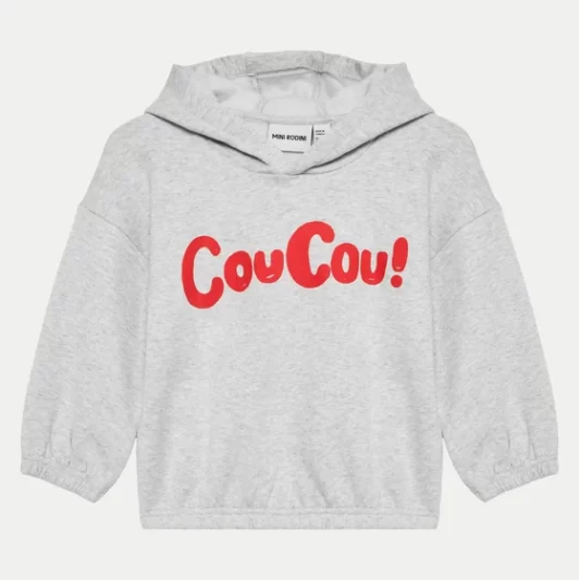 Mini Rodini AW24 Coucou Hoodie Grey