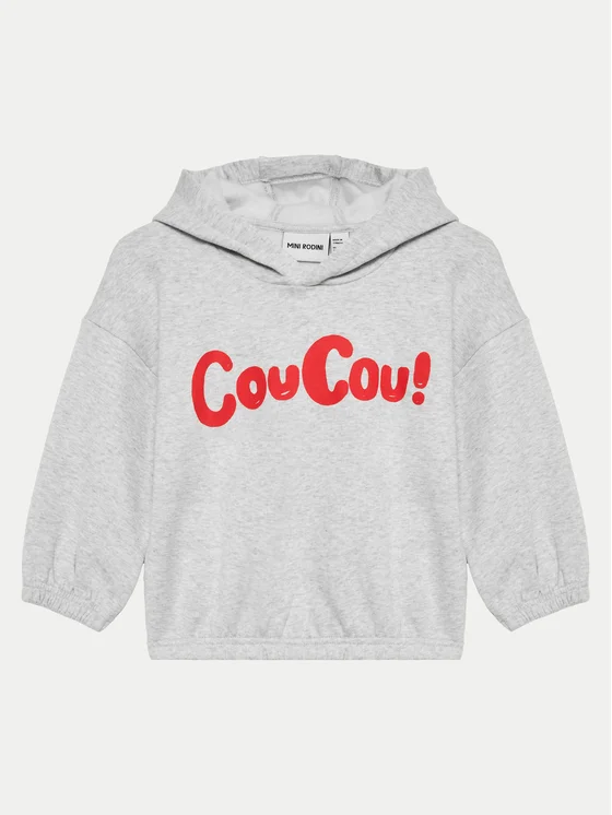 Mini Rodini AW24 Coucou Hoodie Grey