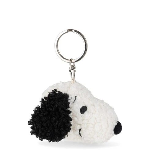 Peanuts Snoopy Head Keychain ECO Tiny Teddy Cream 4.5cm
