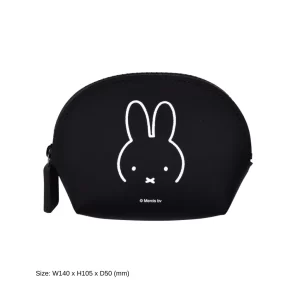 p+g design Nuu Oval Pouch Miffy Black