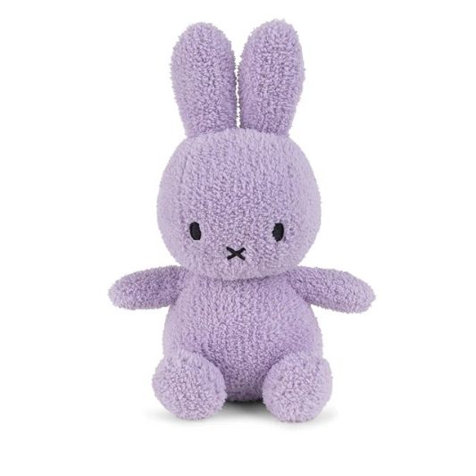Miffy Plush Doll Sitting Terry Lilac 23cm