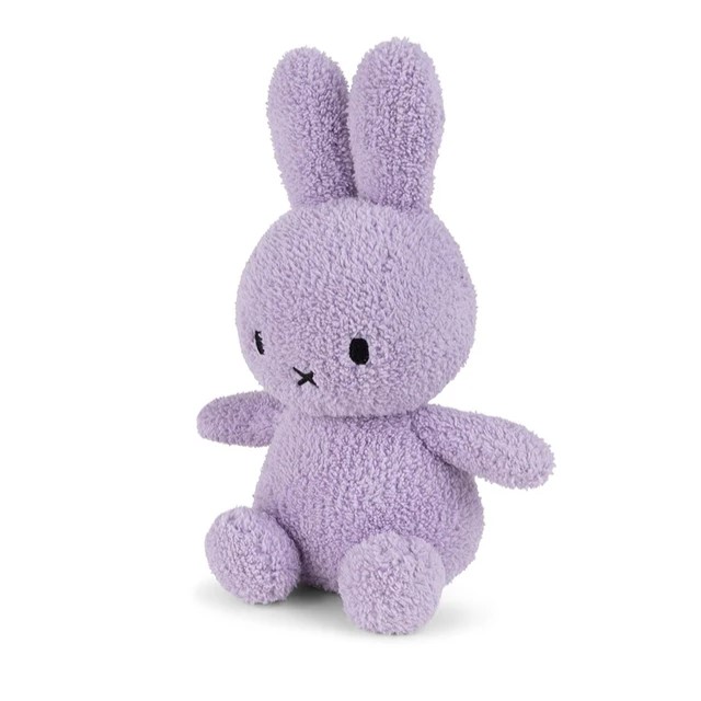 Miffy Plush Doll Sitting Terry Lilac 23cm - Image 2