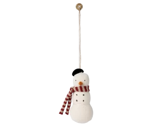 Maileg Ornament Snowman Red