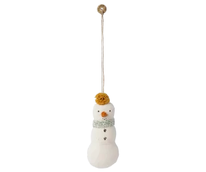 Maileg Ornament Snowman Green