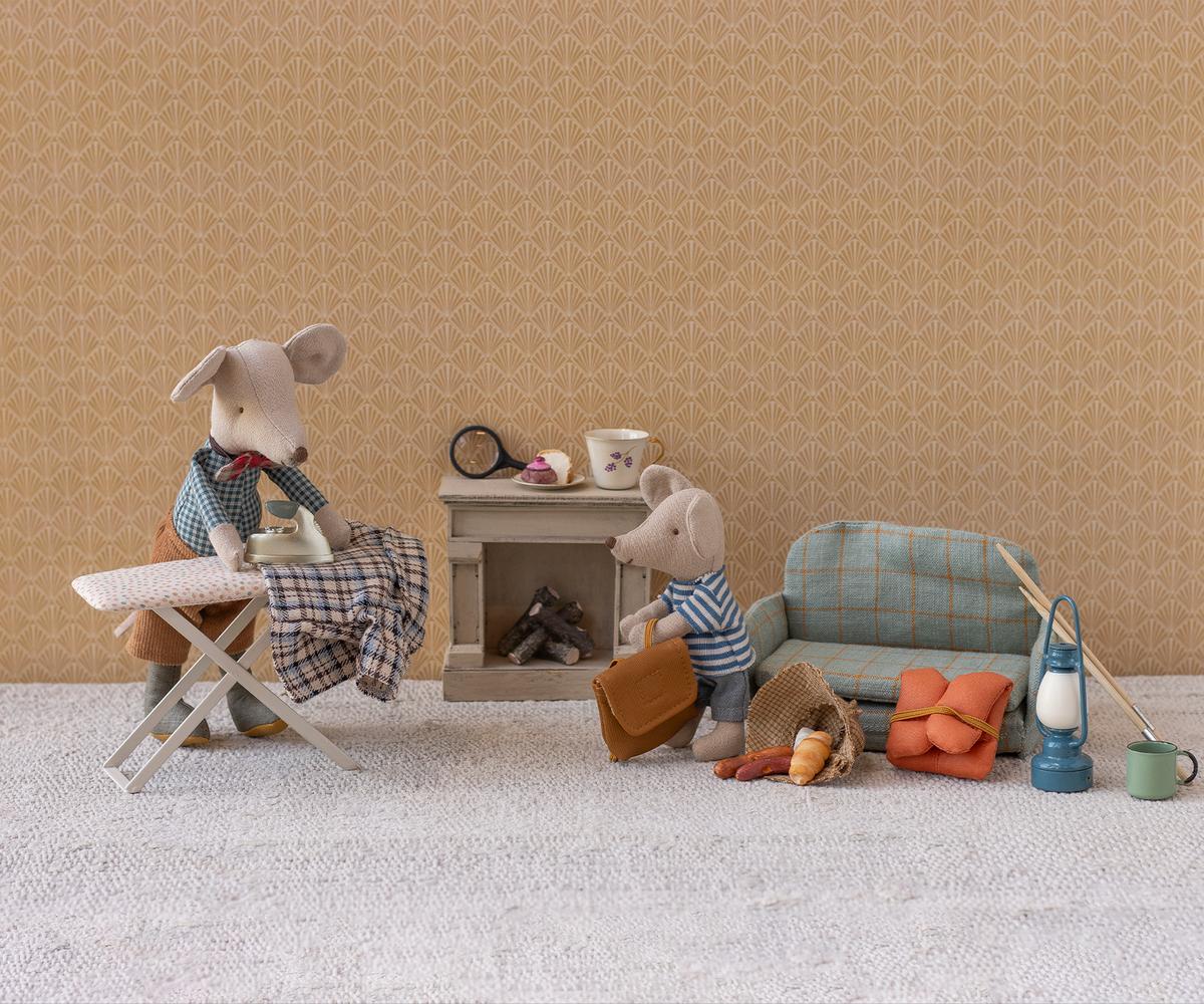 Maileg Mouse Iron and Ironing Board - Image 5