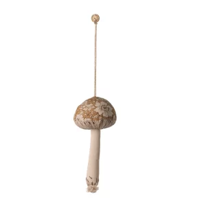 Maileg Mushroom Ornament Blossom Ochre