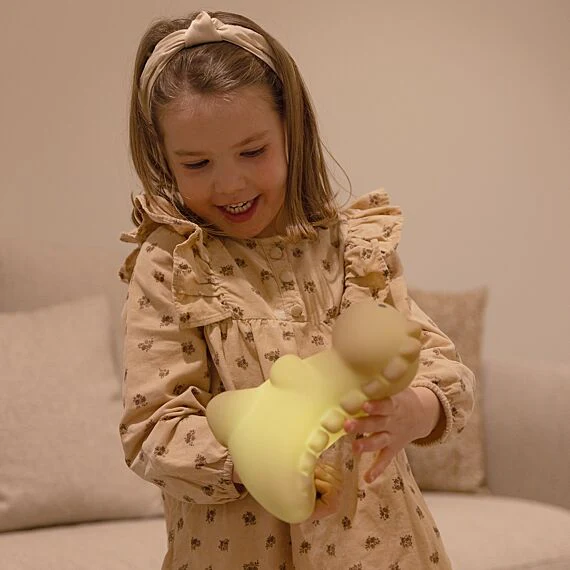 Atelier Pierre Jeroom Dino LED Rechargeable Night Light Clay - Image 3