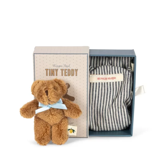 Konges Sløjd Tiny Bear In Box Milo Blue