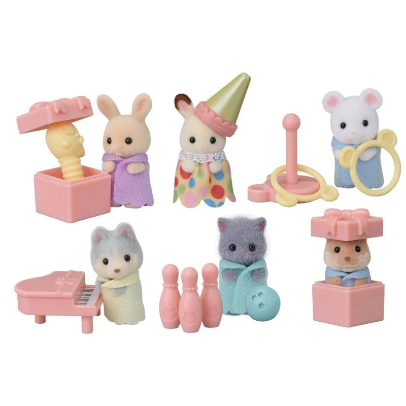 Sylvanian Families Blind Bag Mini Party Babies Series Leo Bella
