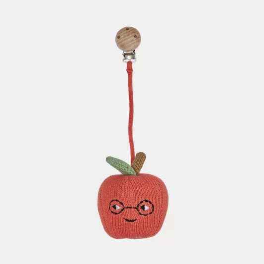 OYOY Yummy Pram Toy Clip - Apple