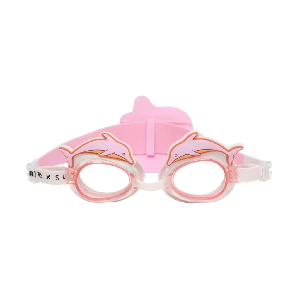 SUNNYLiFE x Ripcurl Kids Swim Goggles Ocean Magic Pink