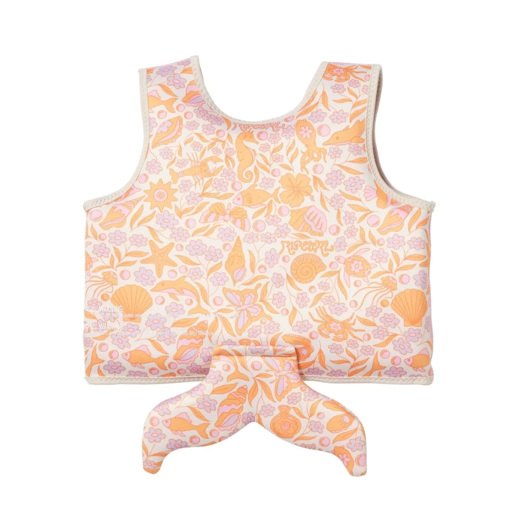 SUNNYLiFE x Ripcurl Kids Swim Vest Ocean Magic Pink 3D 3-6Y - Image 5