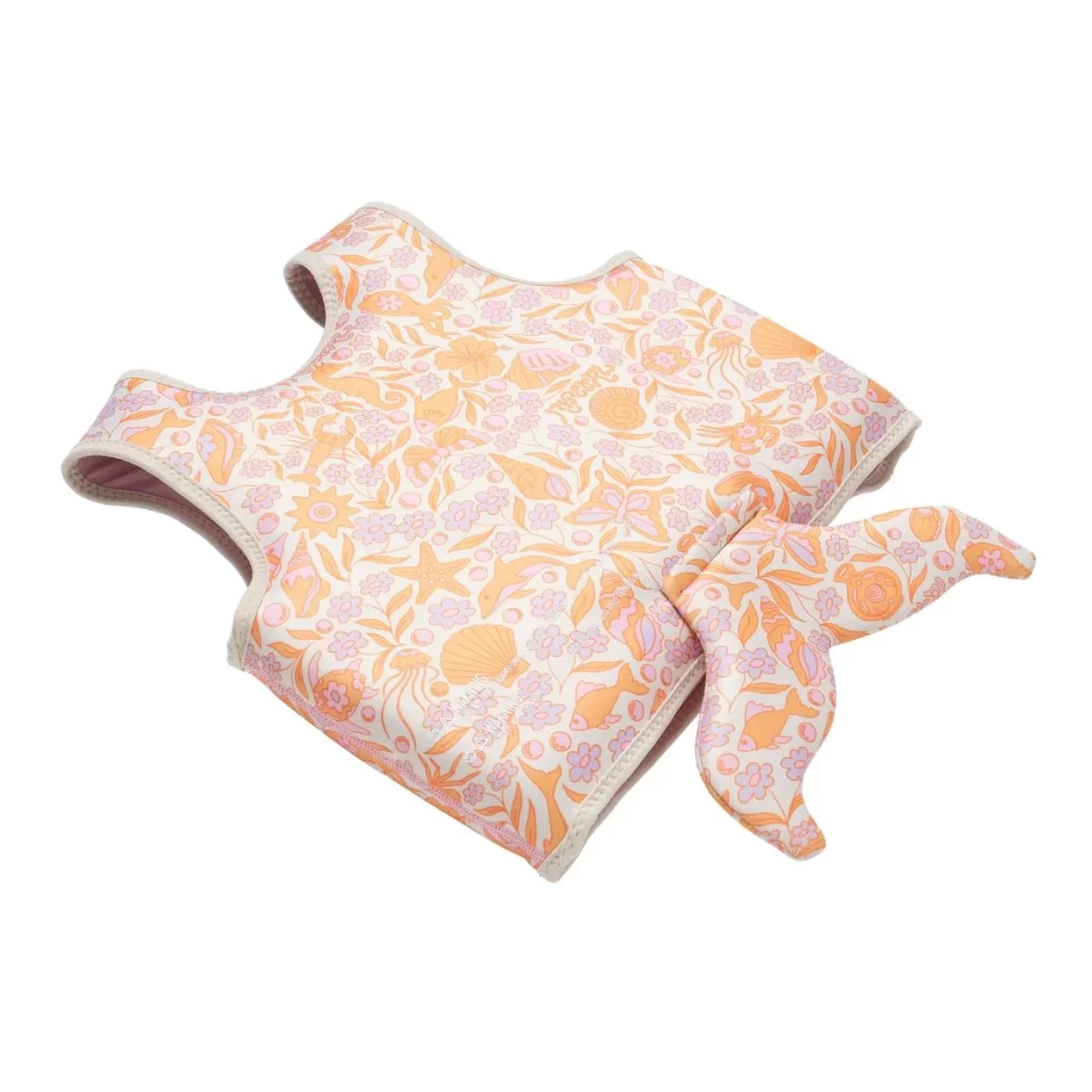 SUNNYLiFE x Ripcurl Kids Swim Vest Ocean Magic Pink 3D 3-6Y - Image 7