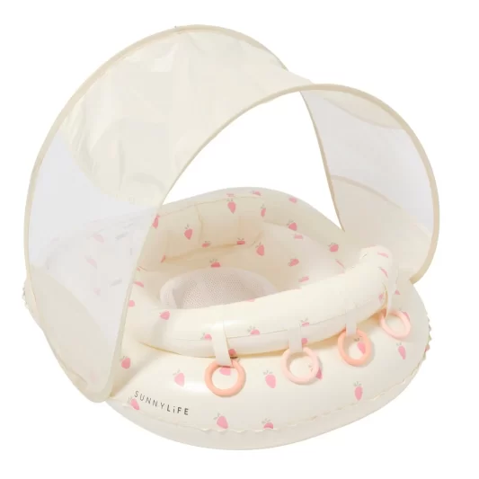 SUNNYLiFE Interactive Baby Float Strawberry Sunshine Pink