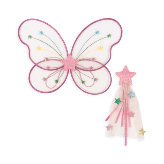 Konges Sløjd Fairy Costume Rainbow Pink Evening Sand