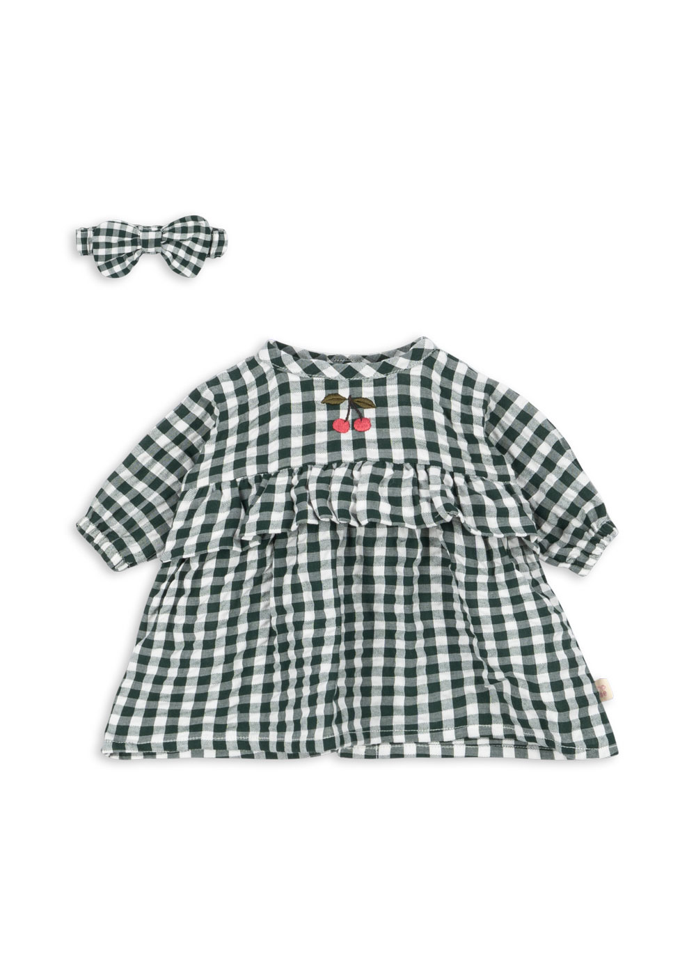 Konges Sløjd Doll Clothes Set Green Check