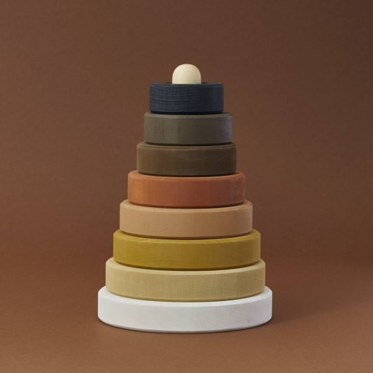Raduga Grez Stacking Tower Skin Tones Diversity Black to White