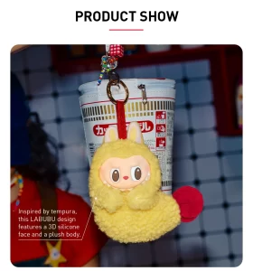 THE MONSTERS Wacky Mart Series - Tempura Prawn Labubu Earphone