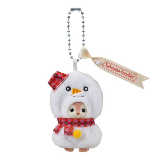 Sylvanian Families Keychain Deer Baby Snowman