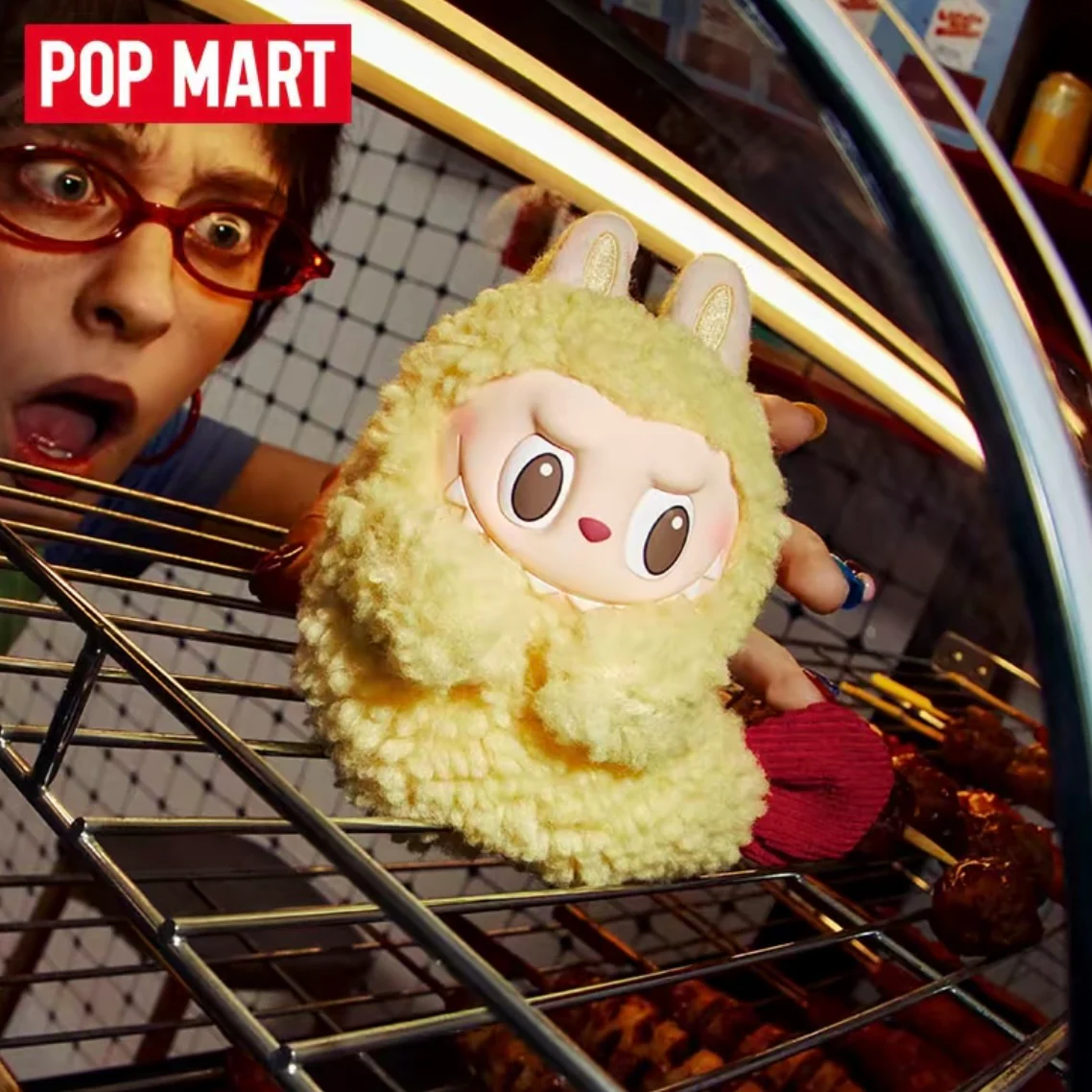 THE MONSTERS Wacky Mart Series - Tempura Prawn Labubu Earphone