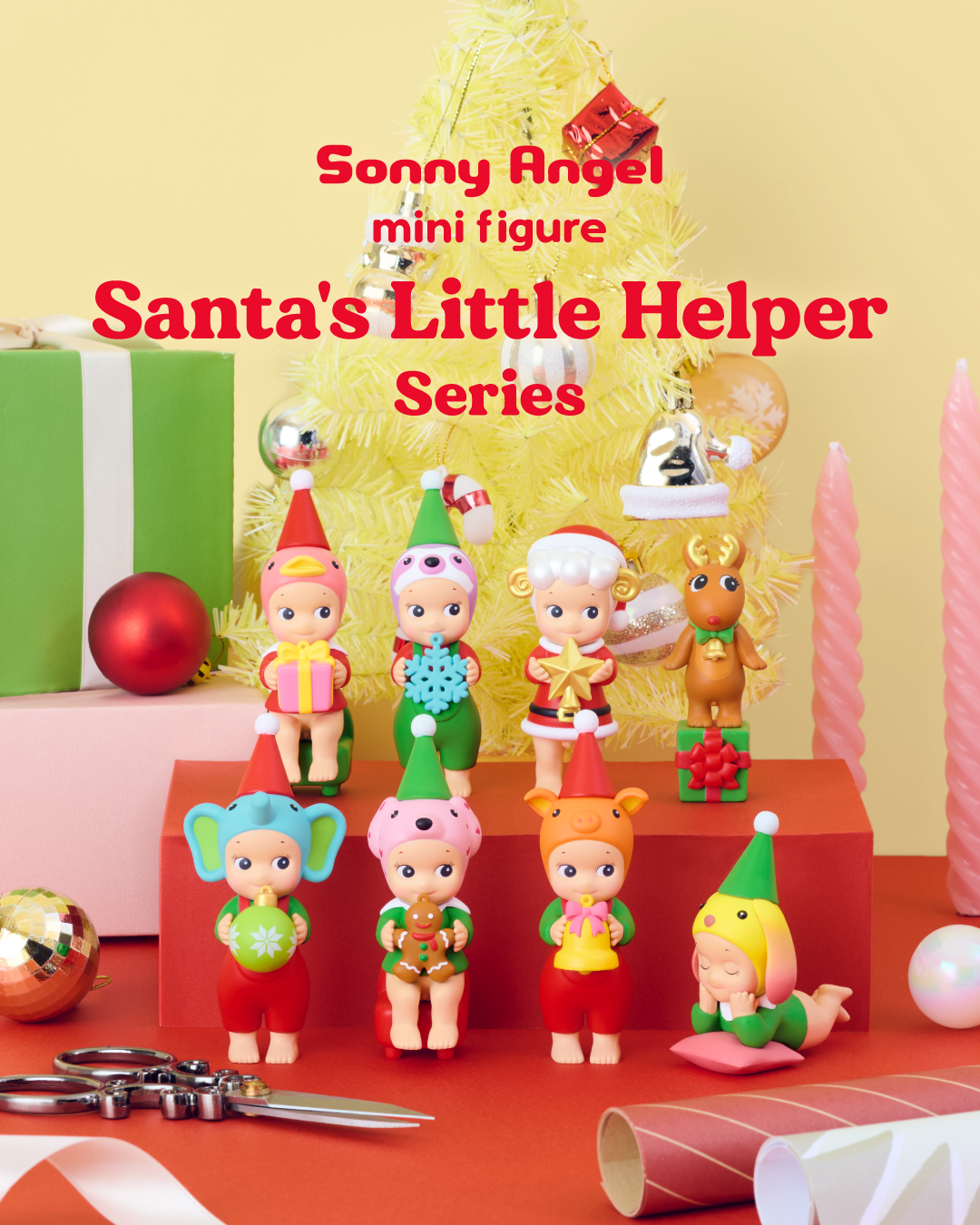 Sonny Angel Mini Figure Santa's Little Helper Series 2025