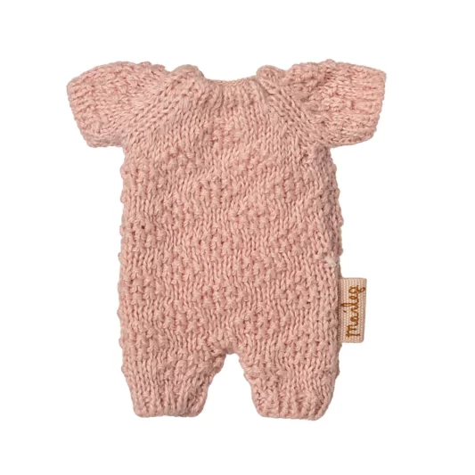 Maileg Clothes for Micro Knitted Suit Rose