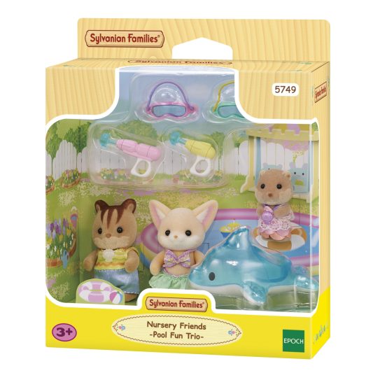 Sylvanian Families Nursery Friends - Pool Fun Trio