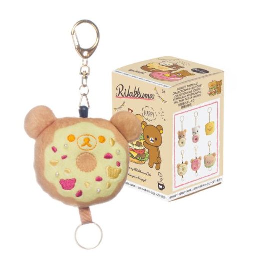 San-x Rillakkuma Bakery Deli Blind Box Plush Keyring