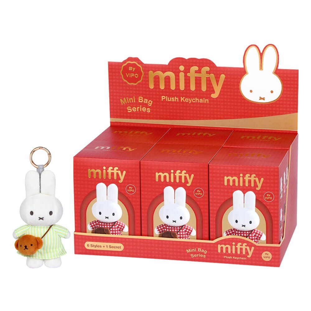 VIPO x Miffy Plush Keychain Blind Box - Mini Bag Series - Image 12