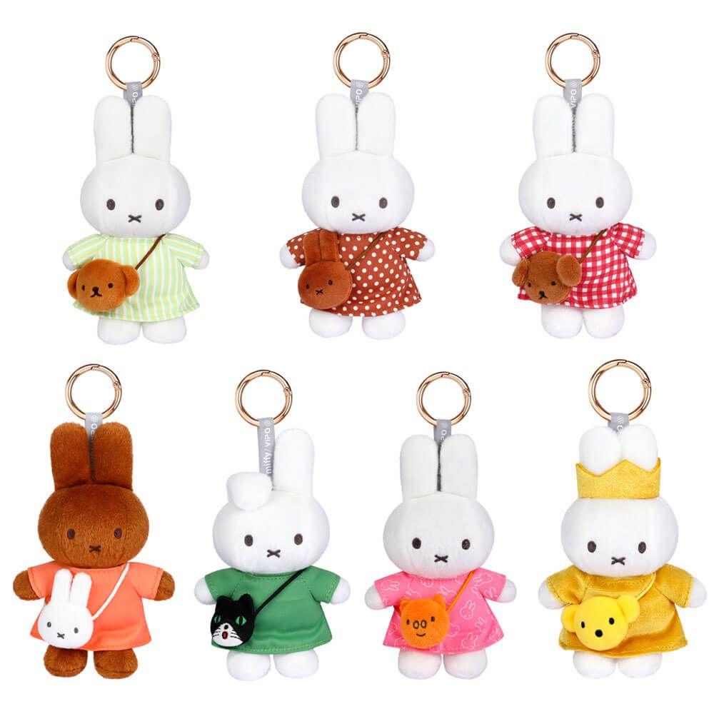 VIPO x Miffy Plush Keychain Blind Box - Mini Bag Series - Image 2