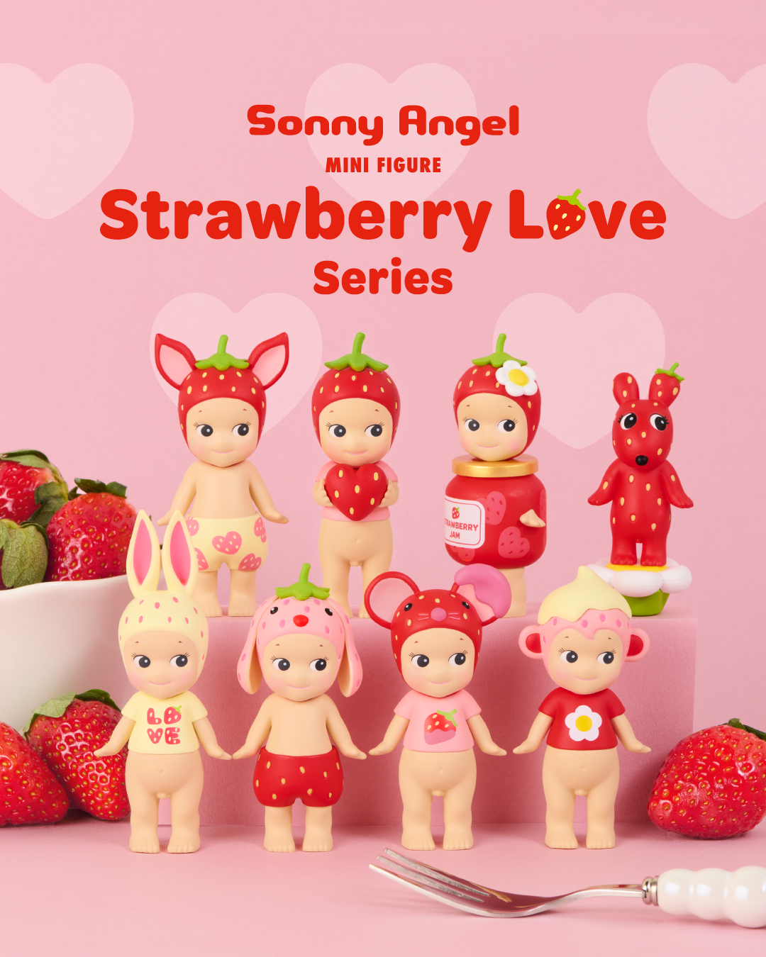 Sonny Angel Mini Figure Strawberry Love Series 2026 - Image 2