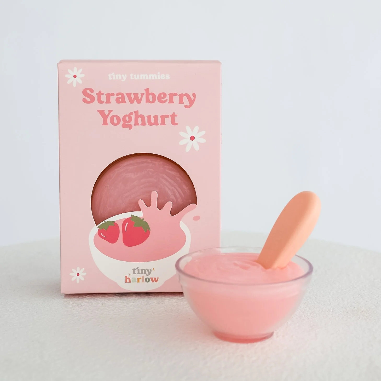 Tiny Harlow Tiny Tummies - Strawberry Yoghurt Bowl - Image 5
