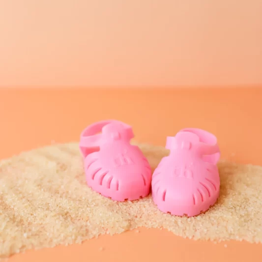 Tiny Harlow Doll Tootsies Shoe Jelly Sandals Pink