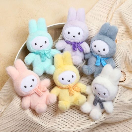 VIPO x Miffy Sitting Plush Keychain Blind Box