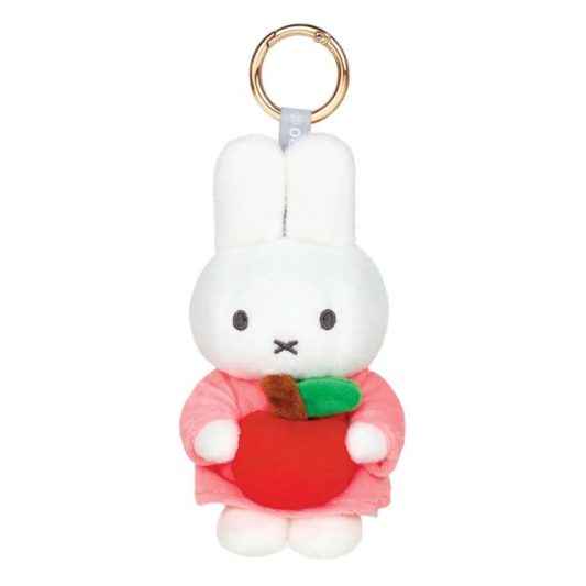 Miffy Keychain Miffy with Apple