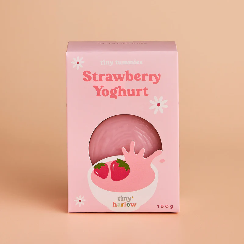 Tiny Harlow Tiny Tummies - Strawberry Yoghurt Bowl - Image 2
