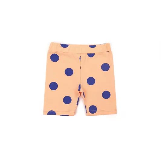 Olive + The Captain SS21 Peach Dotty Bike Shorts