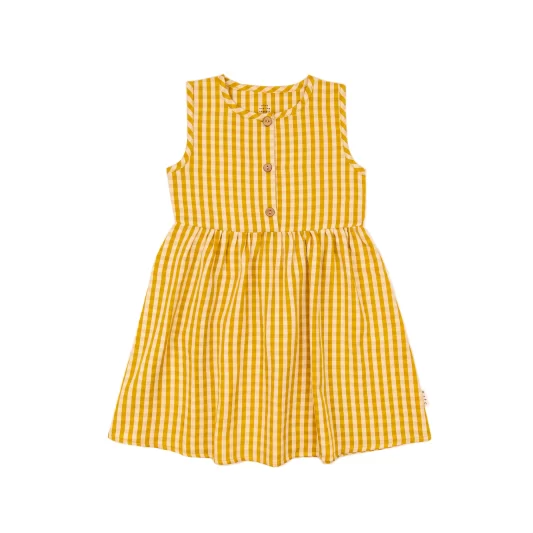 Olive + The Captain SS21 Lemon Gingham Dress