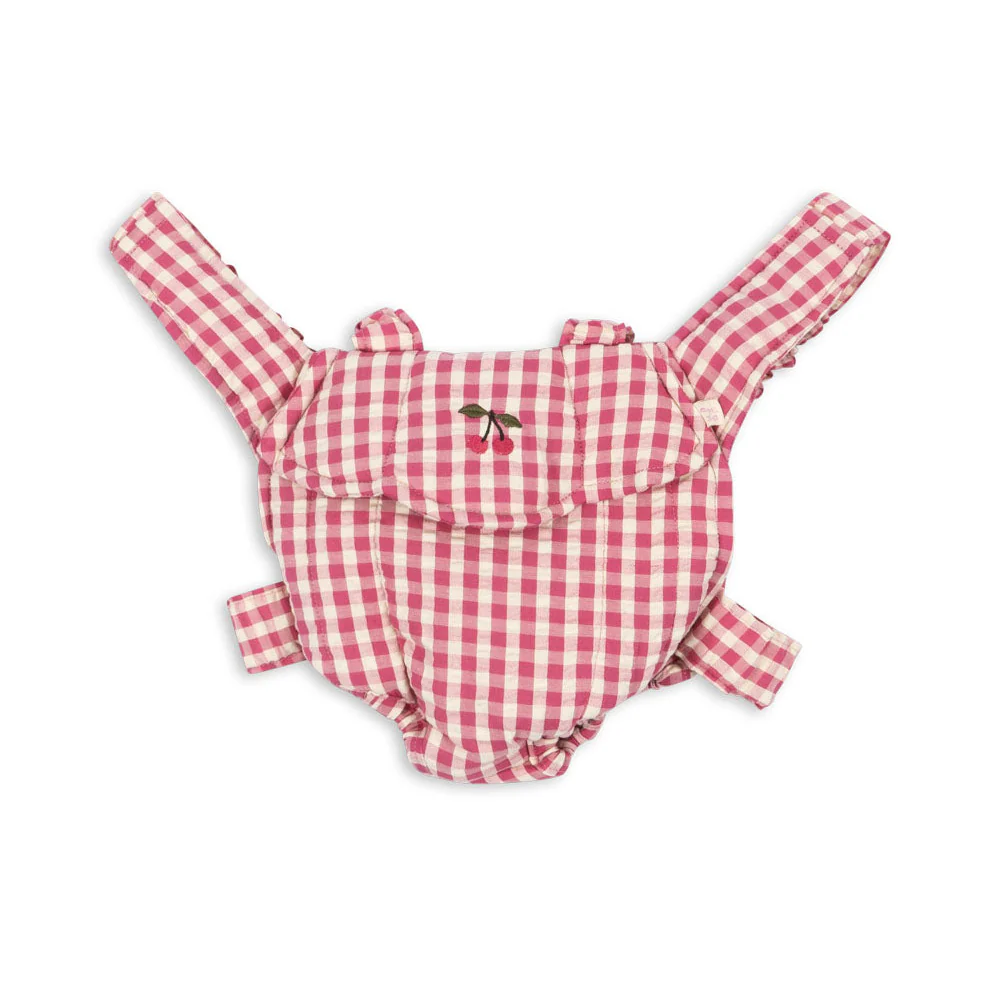 Konges Sløjd Doll Carrier Bubblegum Check